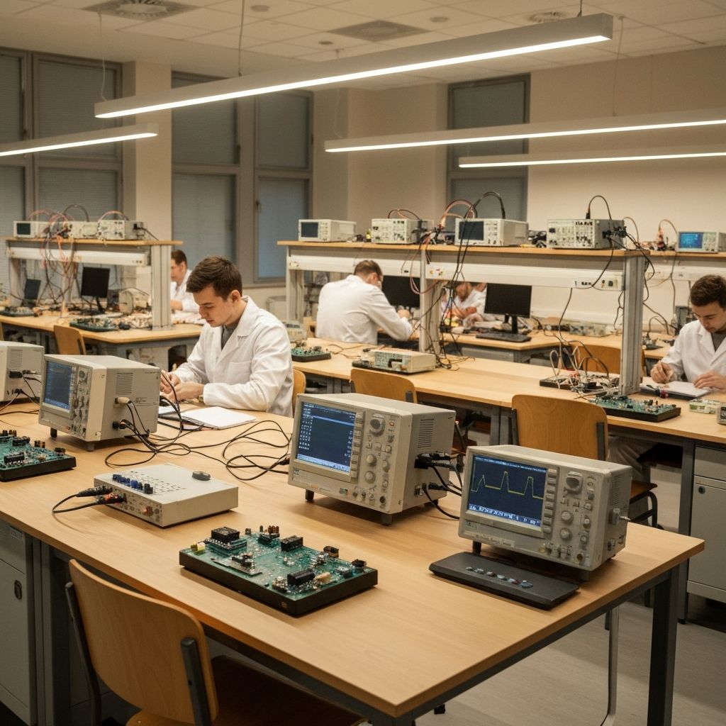 Laboratorio de electr\u00f3nica acad\u00e9mico